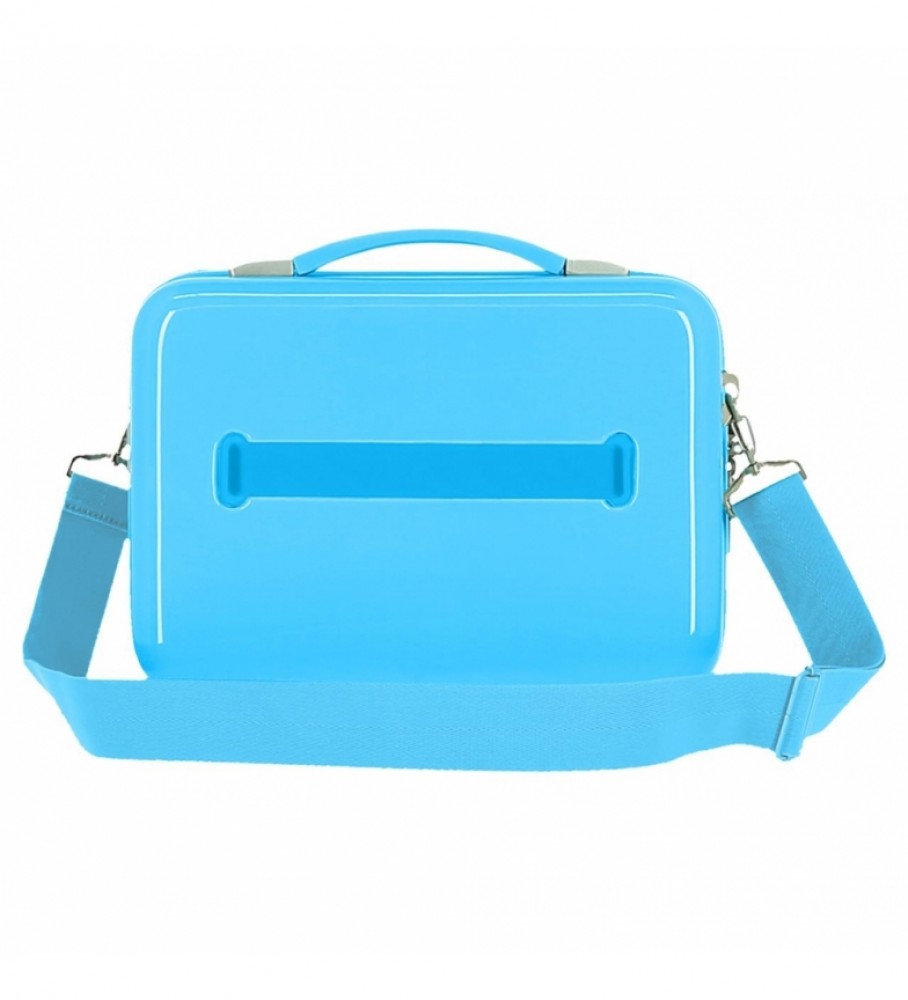 Roll Road Neceser ABS Roll Road Little Me Unicórnio Azul - 29x21x15cm -