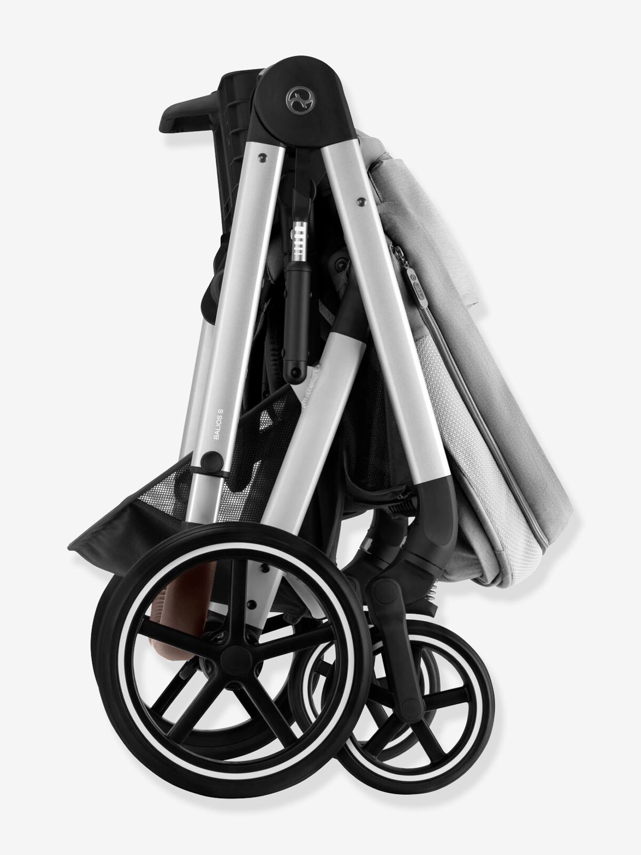 Carrinho de bebê reversível CYBEX Gold Balios S Lux 2023 cinza