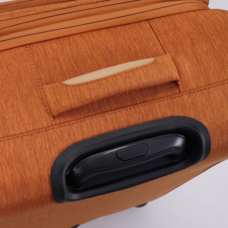 Valise cabine souple 355 Extensible 55 cm Cognac