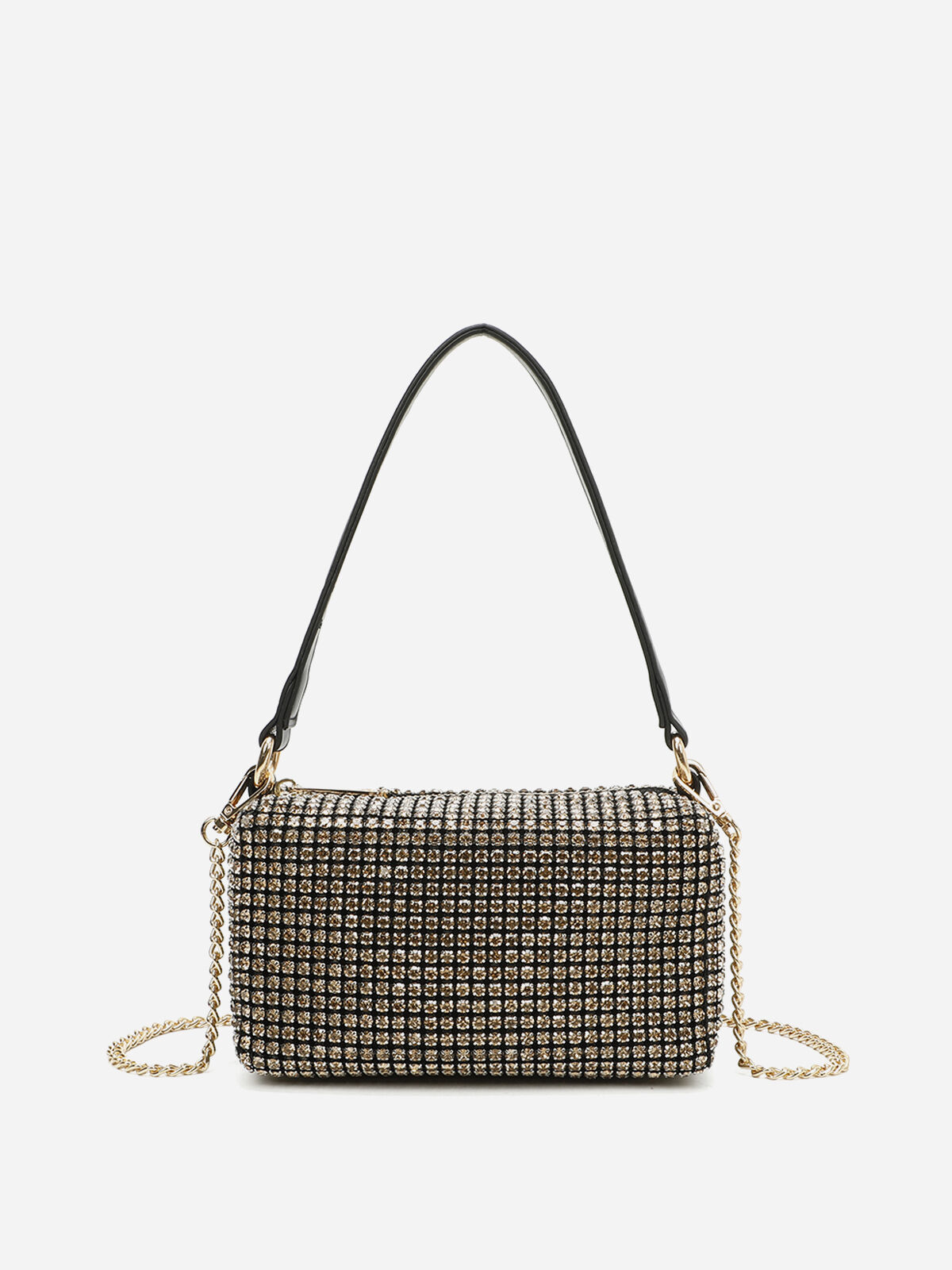 Sac à main à strass- Doré