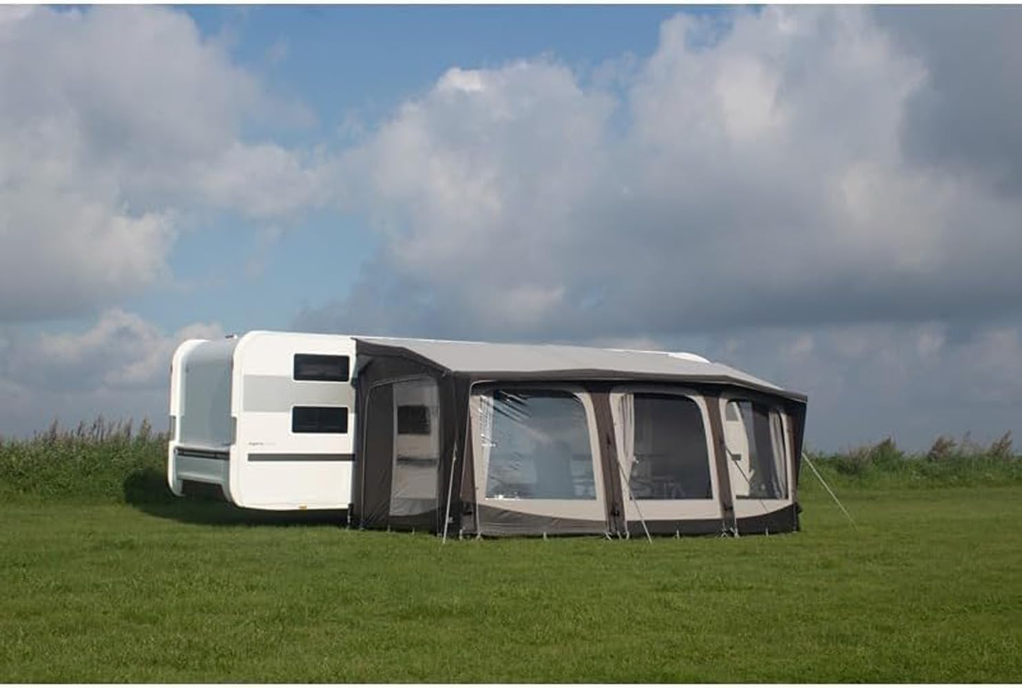 Soul 490 - Aufblasbares Luftvorzelt für Camping | Vorzelt Wohnwagen & Reisemobil | wasserdicht & UV-beständig | Campingzelt mit Schnellaufbau | Outdoor & Reisevorzelt