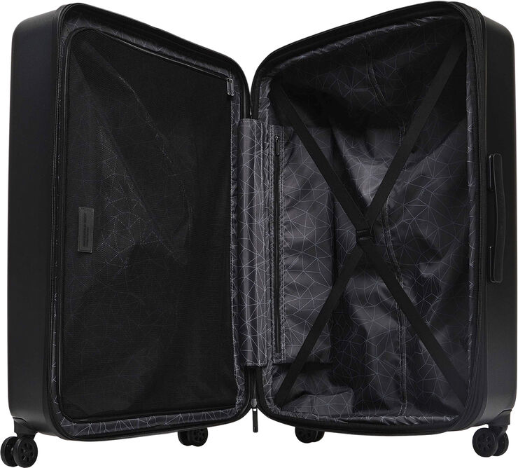 Mandarina Duck TANK CASE TROLLEY LARGE EXP / BLACK Black
