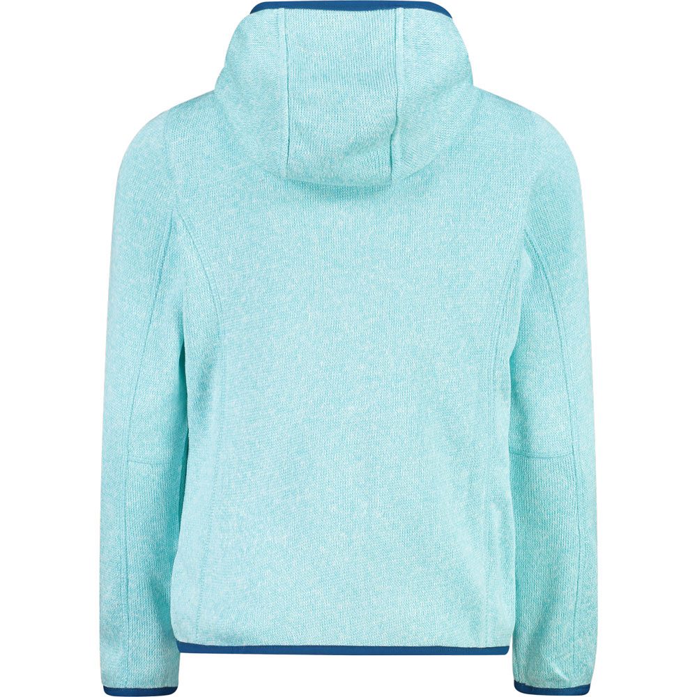 CMP Fix Hood Fleecejacke Mädchen acqua
