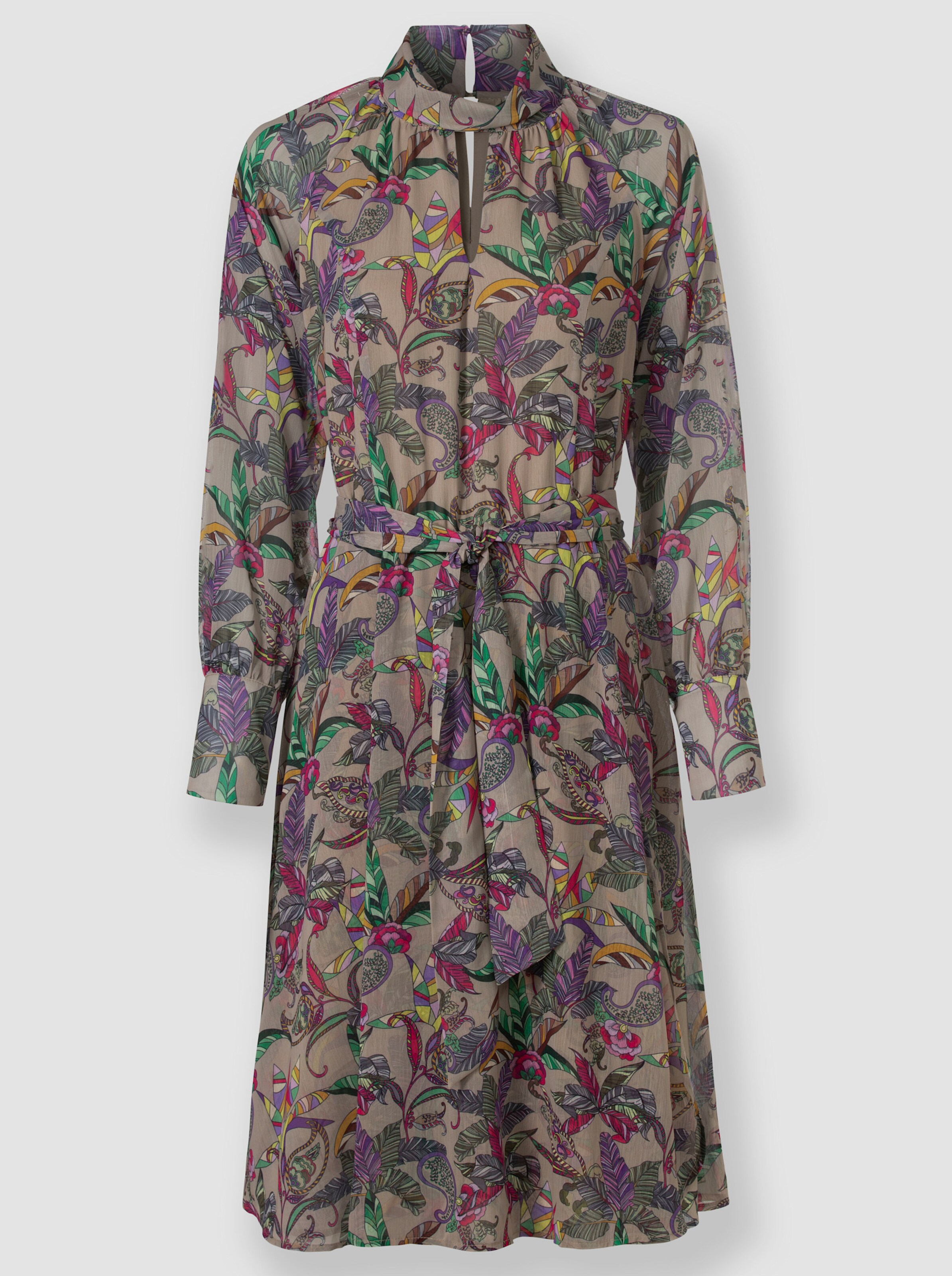 Druck-Kleid