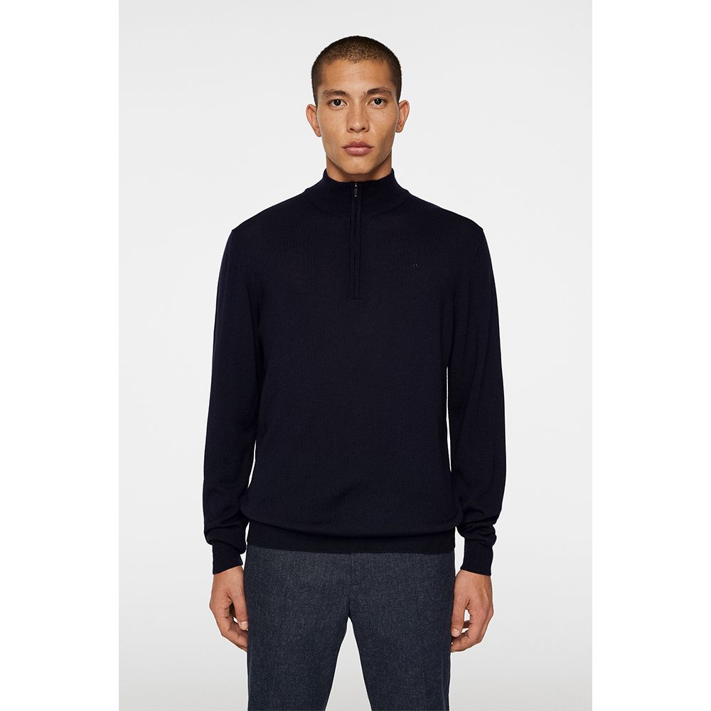 Kiyan Quarter Zip Genser Herre Navy