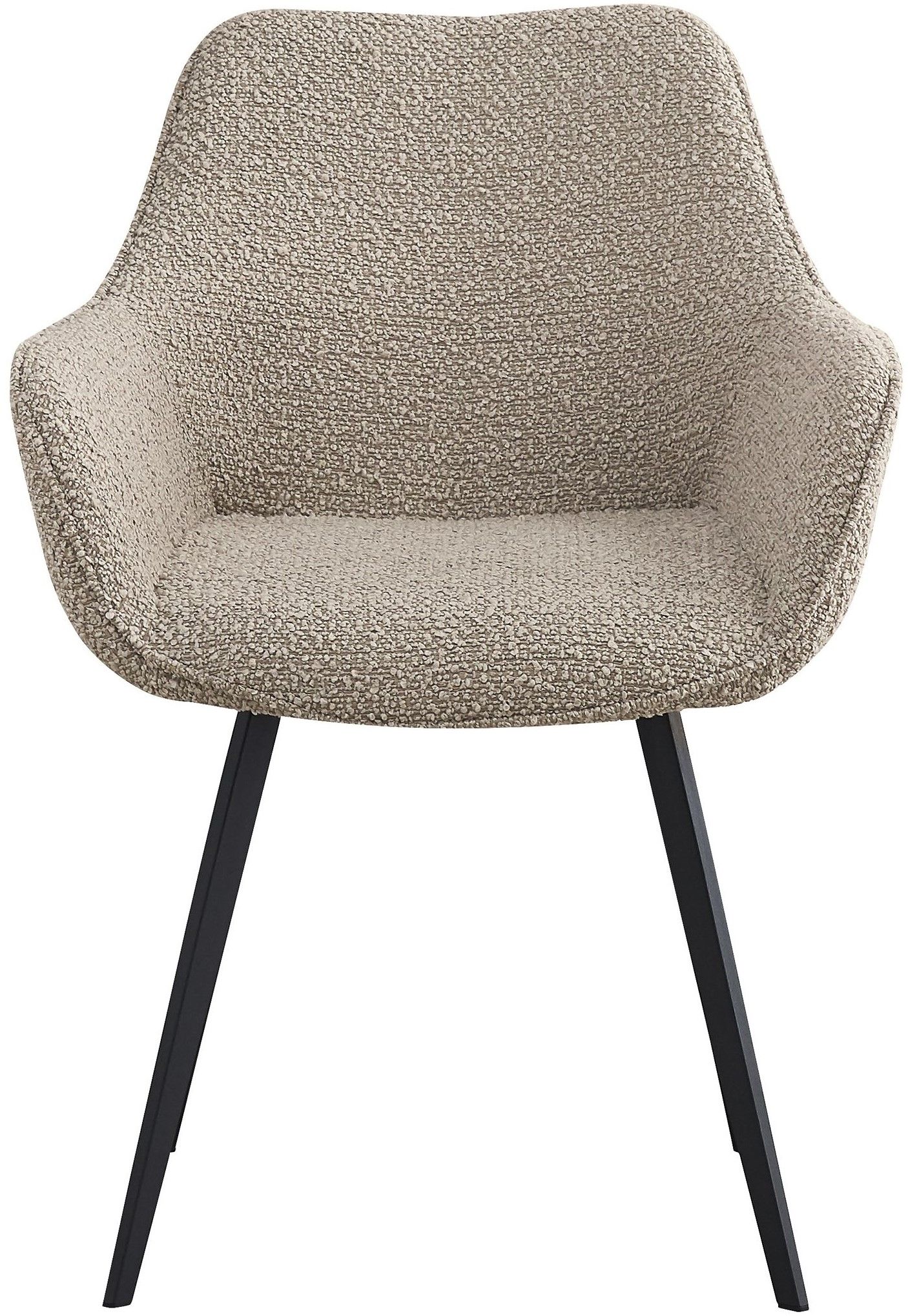 Eetkamerstoel Boucle Beige Luca B59 x D65 x H84 cm