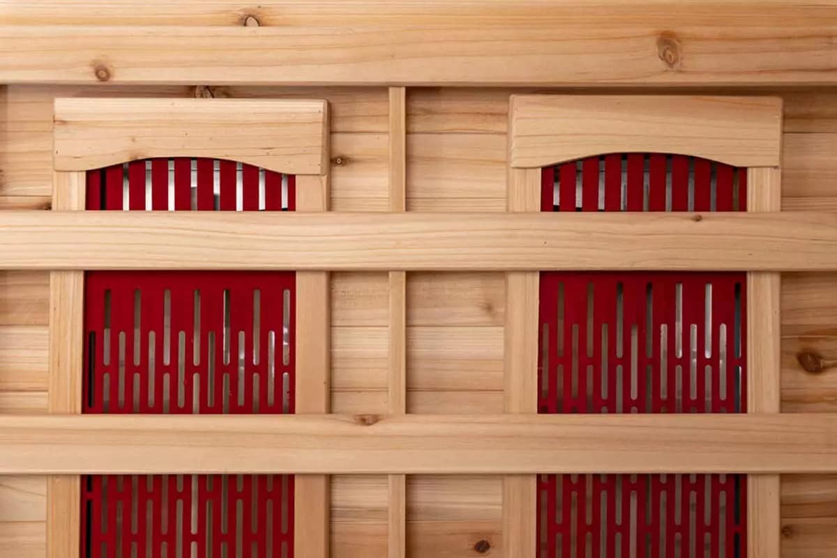PureHaven Infrarotkabine aus kanadischem Hemlock-Holz - versch. Ausführungen
