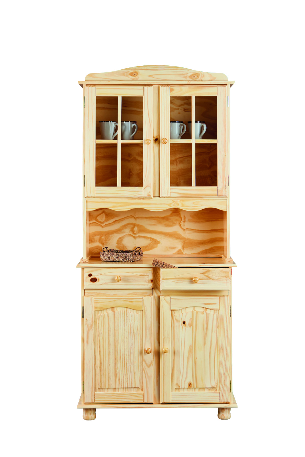 Buffetschrank ALICANTE - Kiefer massiv - 88 cm