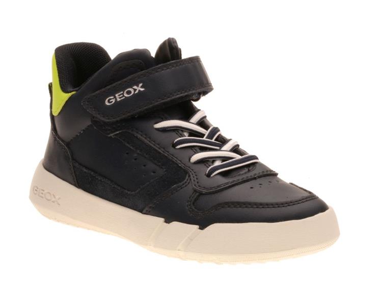 Geox J36GWA-05422 navy/lime