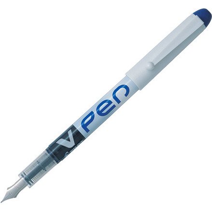 Stylo plume Pilot V-Pen écriture moyenne