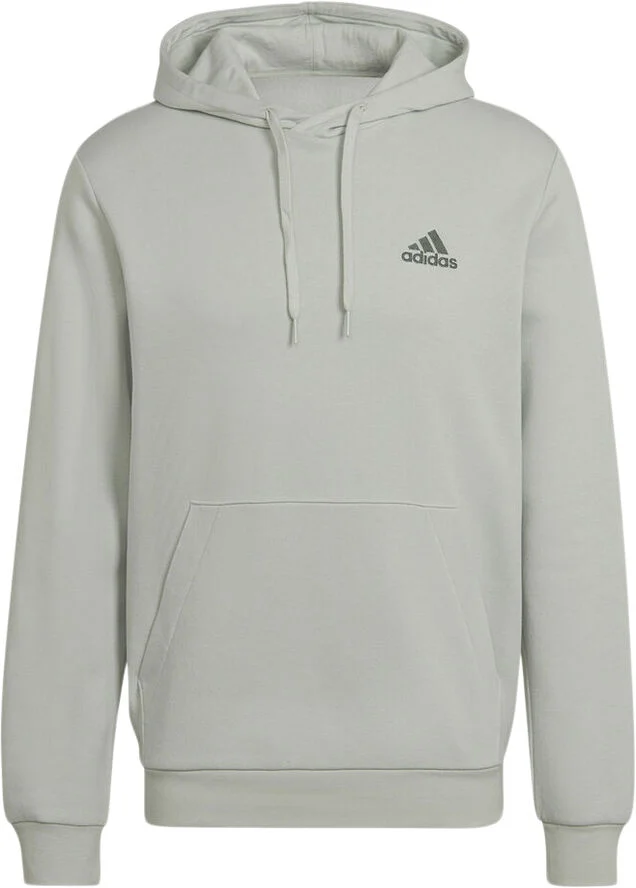 adidas Essentials Fleece hættetrøje Hvid