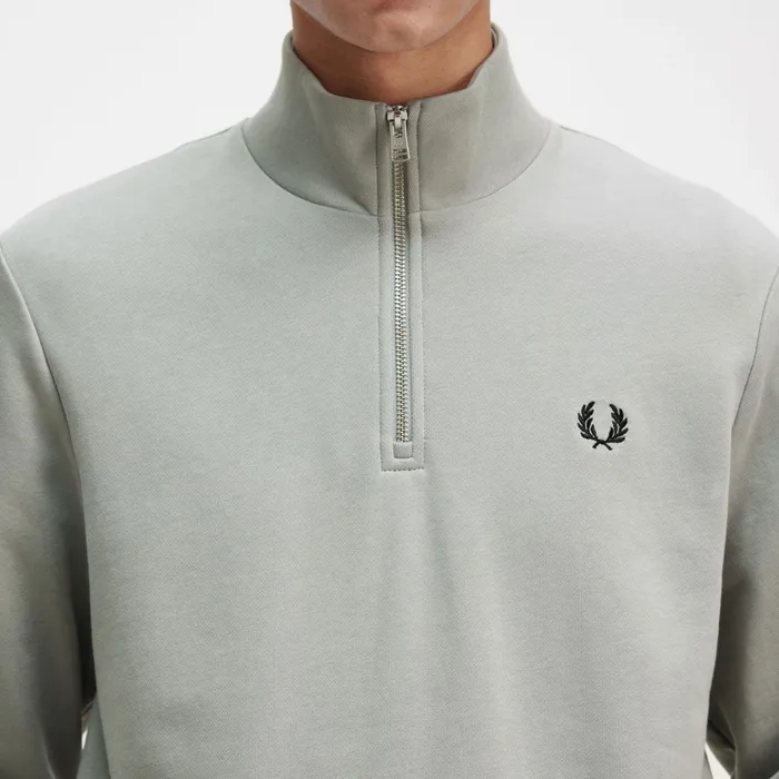 Fred Perry Half Zip Sweatshirt Heren