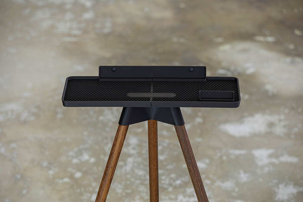 Tons Race Bar Røget Egetræ Hometrainer Stand