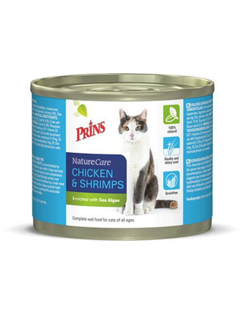 Prins Naturecare Cat 200 g - Kattenvoer