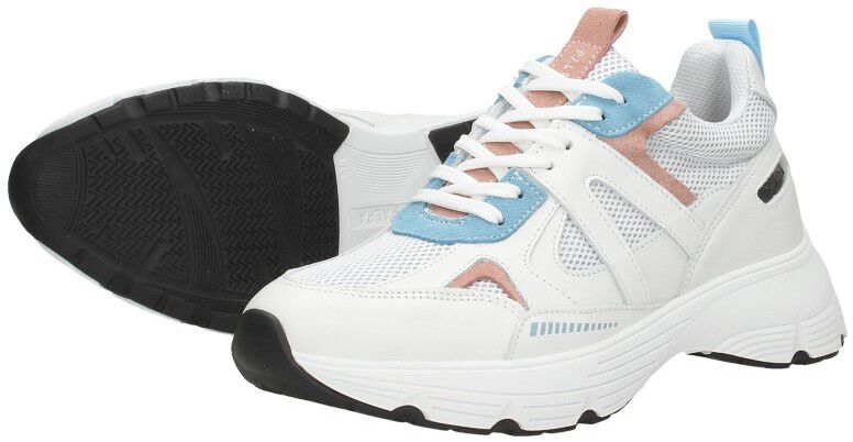Palpa Veterschoenen Laag wit