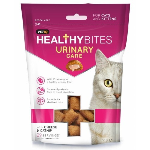 Petisco para higiene urinária de gatos