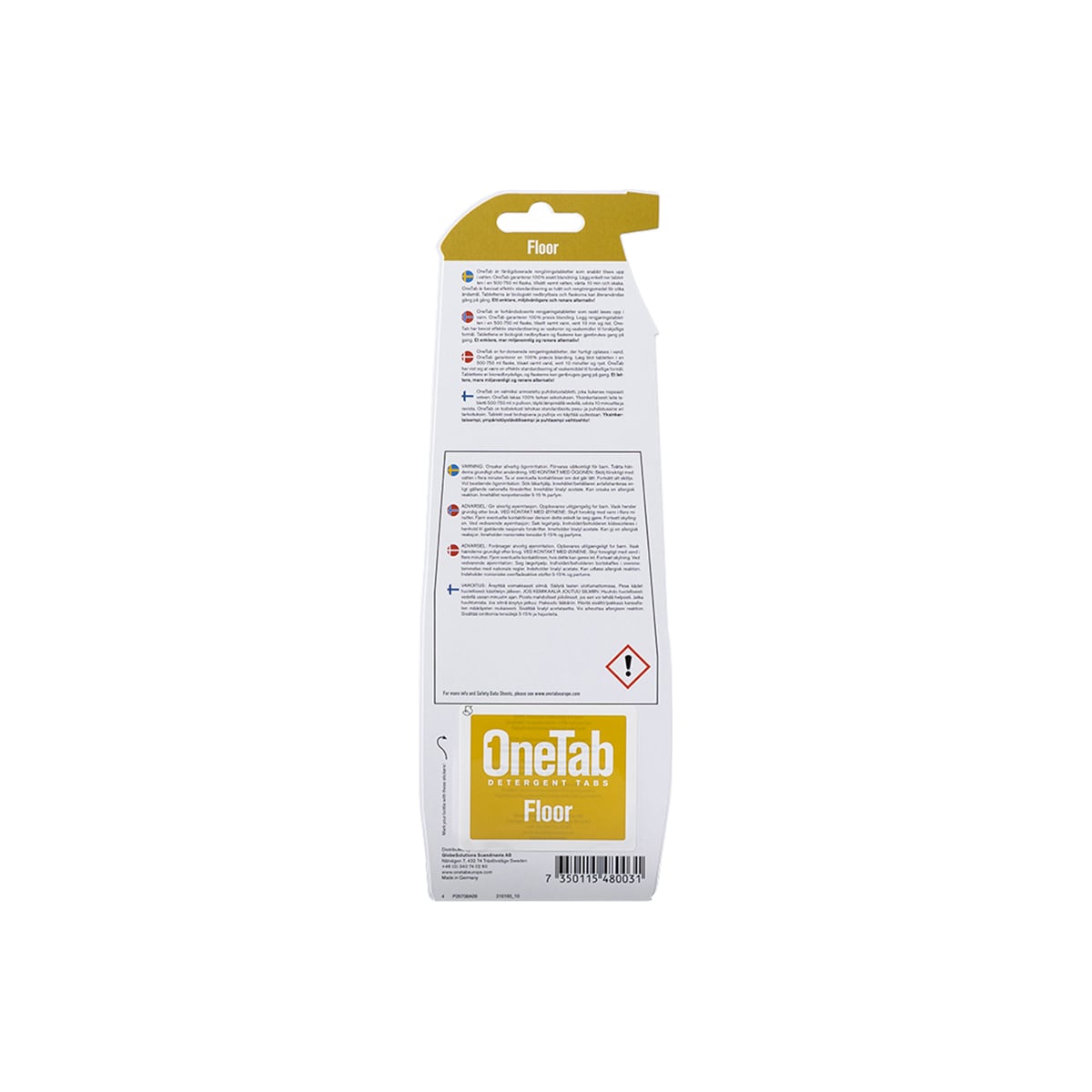 OneTab rengjøringstablett ONETAB51 (gulv)