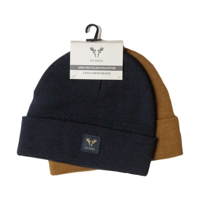 Fat Moose Base 2-pack Beanie Heren