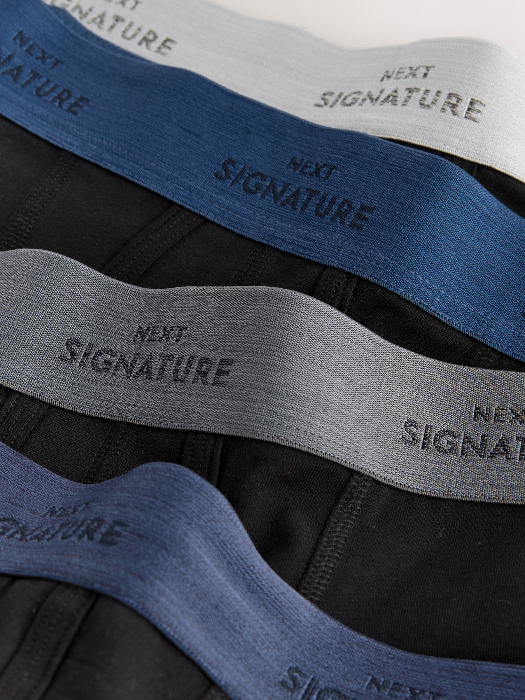 Zwart comfortabel zacht - Verpakking van 4 - Signature boxershorts