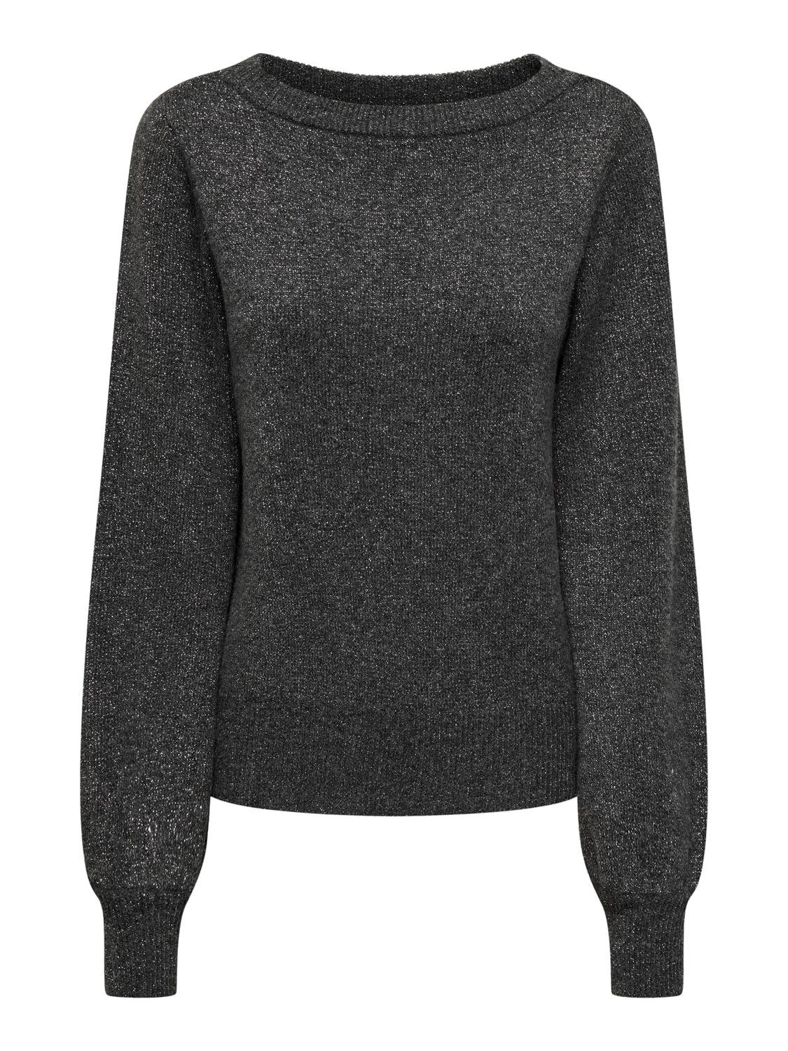 JDY Strickpullover »JDYRUE GLITTER L/S BOAT PULLOVE KNT NOOS« mit Glitzer-Effekt