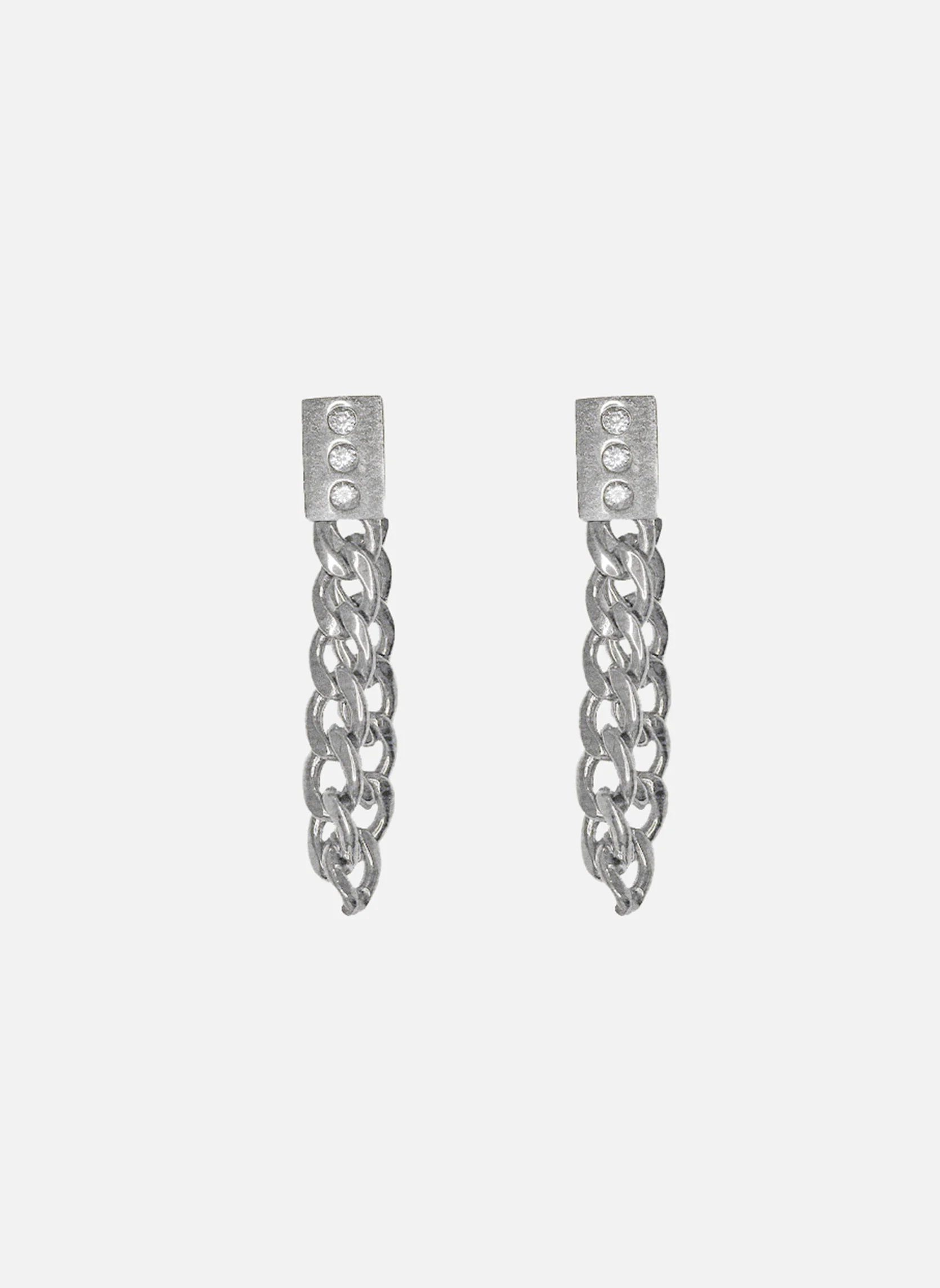 POSEIDON - Boucles d'oreilles pendantes poseidon | Argent
