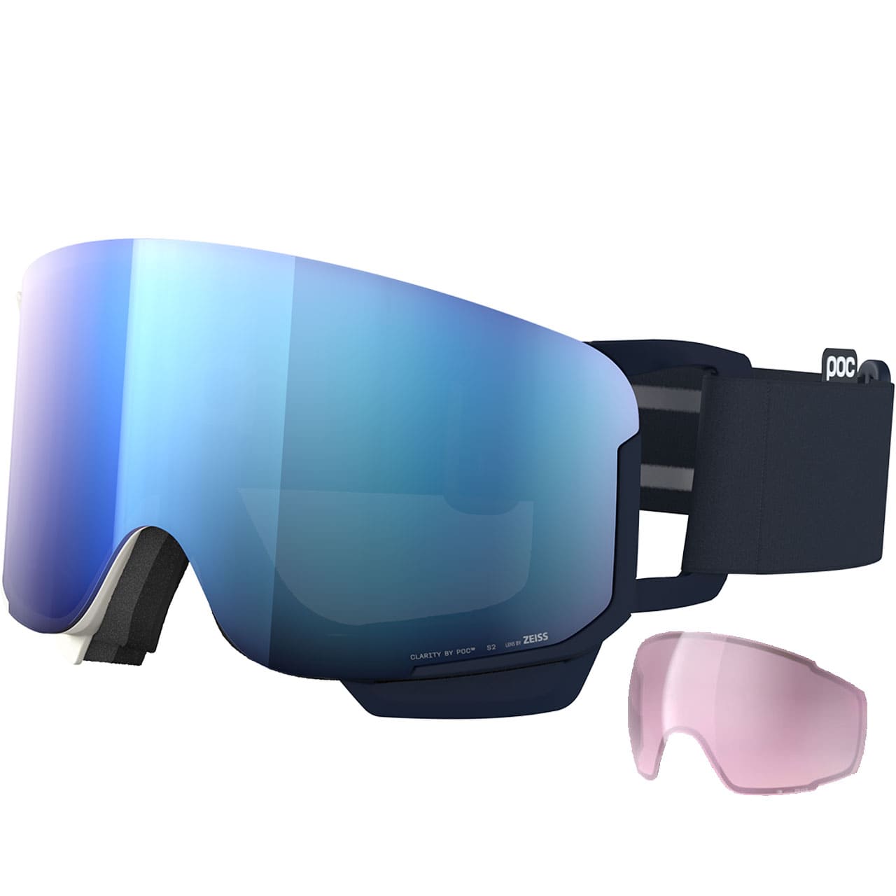 POC Nexal Mid bleu blanc/partly sunny blue   Ersatzscheibe | POC Skibrillen | POC | P | MARKEN | XSPO