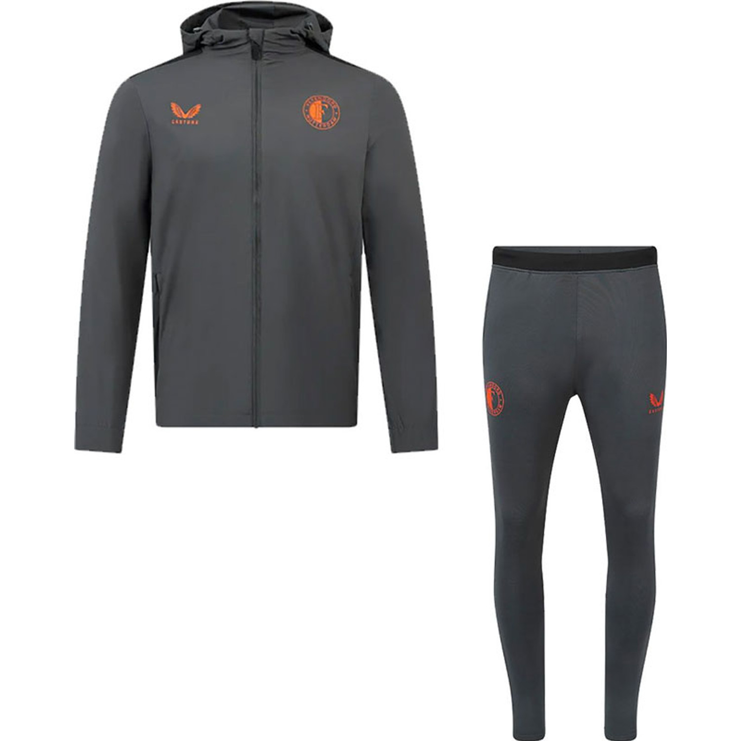 Castore Feyenoord Regenjack Trainingspak