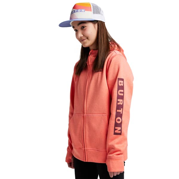 Sweatshirt BURTON KIDS OAK FZ GEORGIA PEACH HEATHER