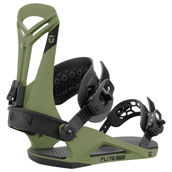 Fixation snowboard UNION FLITE PRO OLIVE GREEN