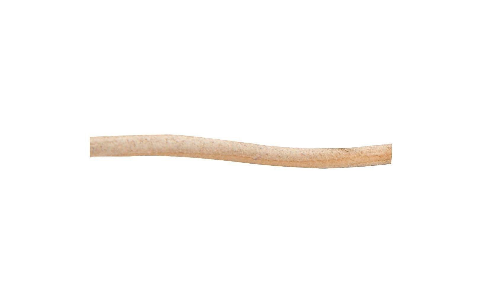 Lederband 4 mm, Beige, 5 mLederband