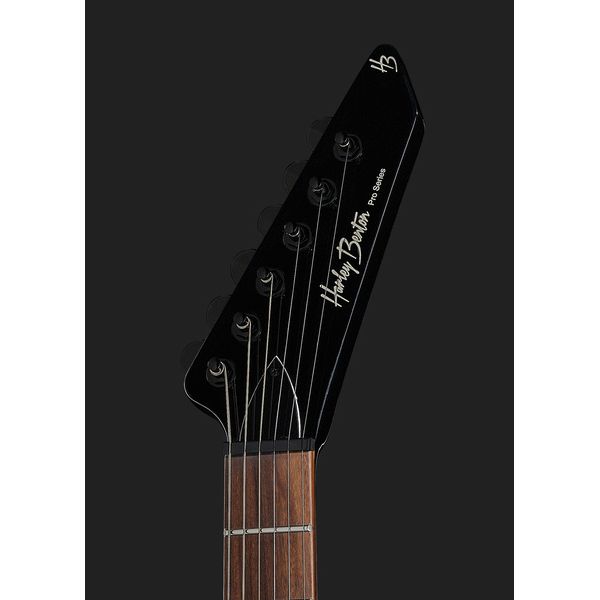 Harley Benton EX-84 Modern EMG BK Bundle