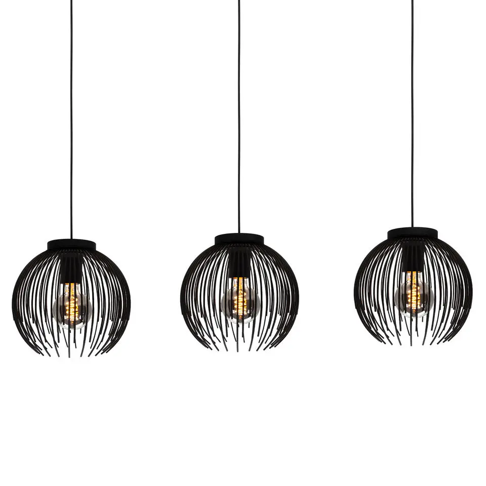 EGLOVenezuela-AHanglamp-E27-93,5cm-Zwart