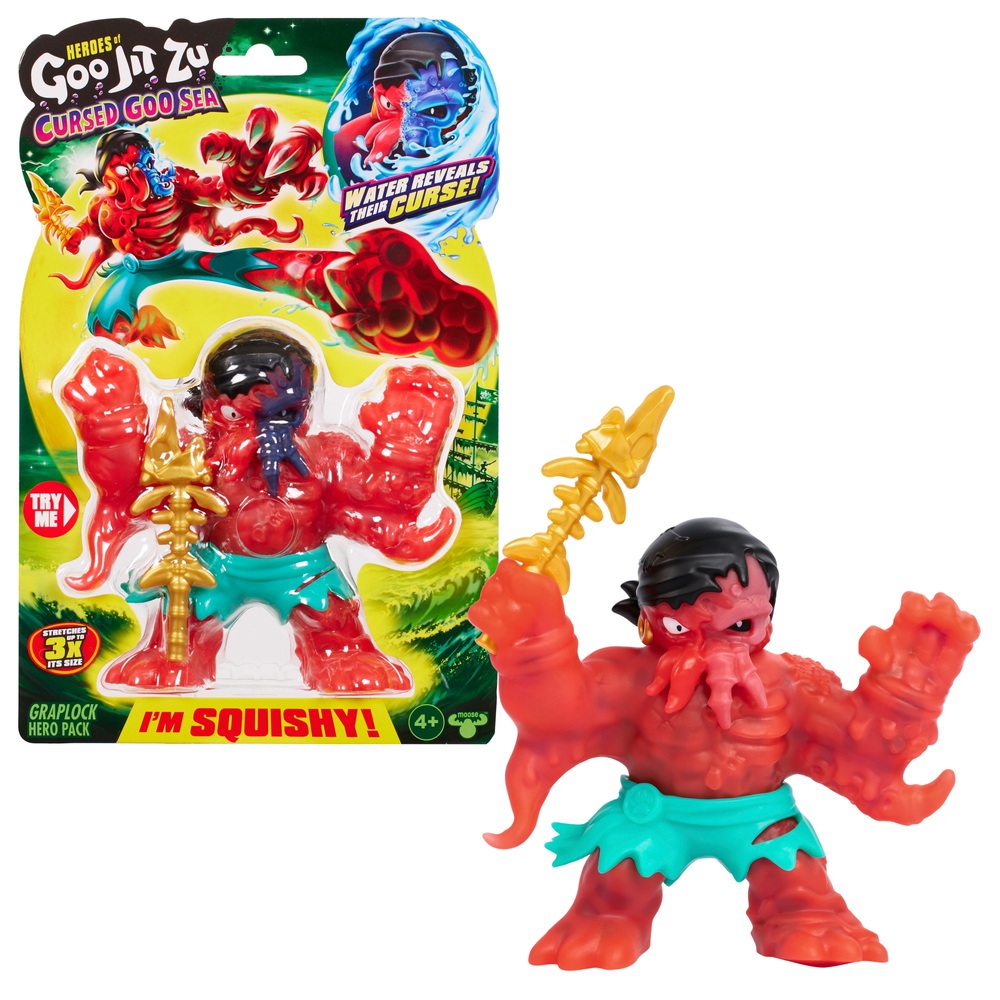 Helden von Goo Jit Zu Cursed Goo Sea Graplock Heldenpaket