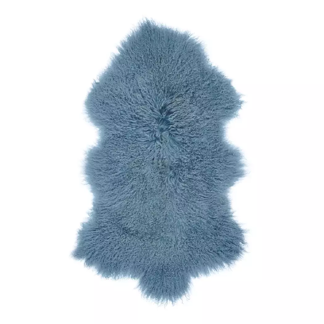 Schaffell Tibet 85 cm, sky grey