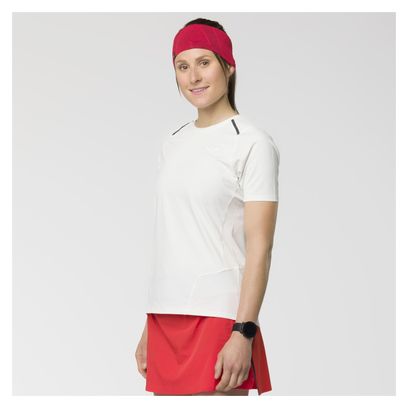 T-Shirt Femme Salewa Pedroc Dry Hybrid Blanc