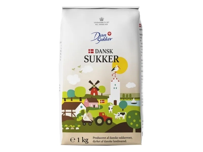 Sukker Stødt Melis 1 kg