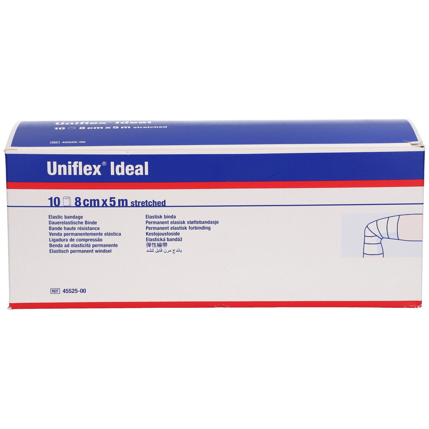 Uniflex® Ideal 8 cm x 5 m weiß