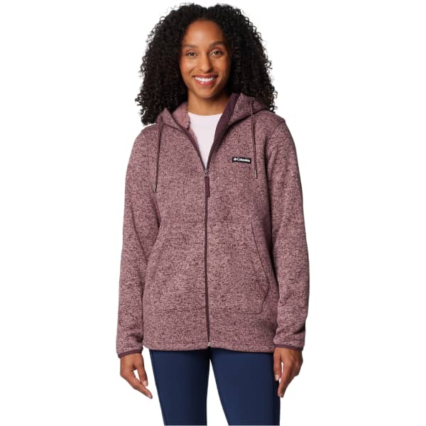 Veste polaire randonnée COLUMBIA W SWEATER WEATHER SHERPA FULL ZIP II MOONVISTA HEATH