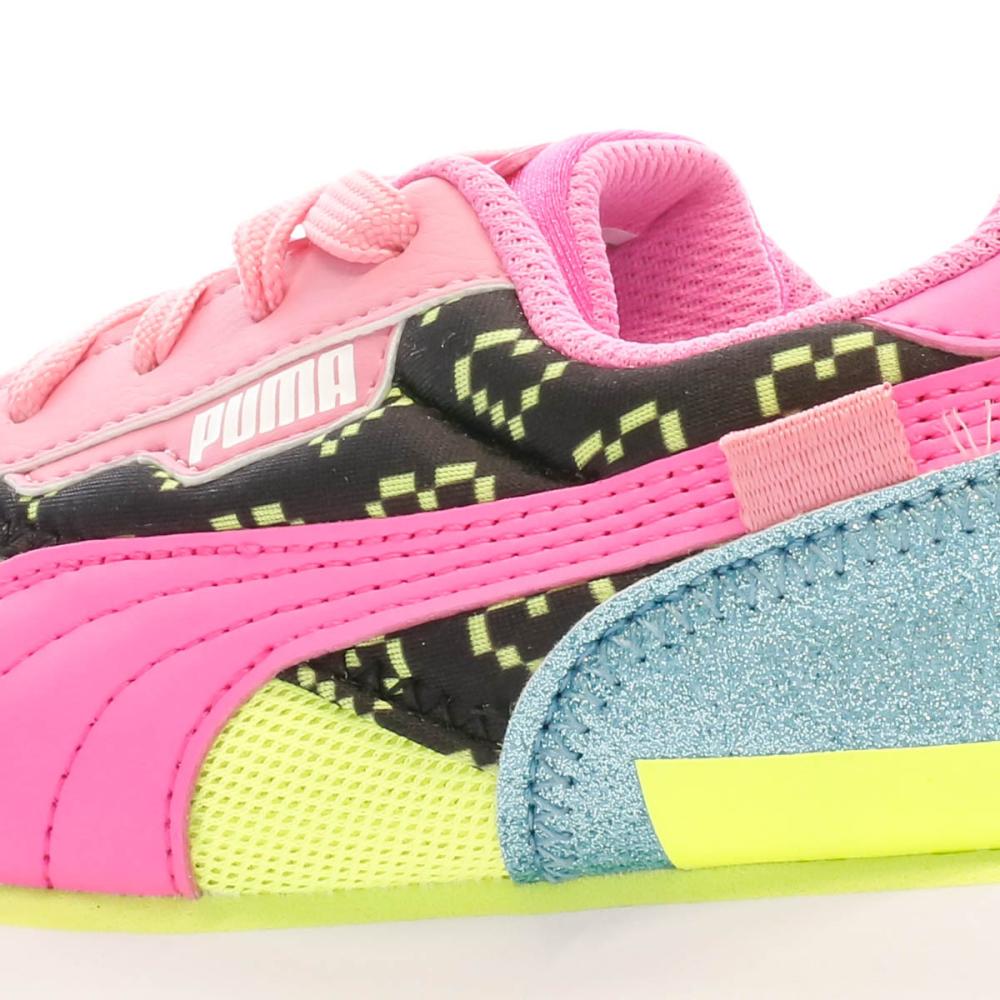 Puma Baskets Rose/Bleu Fille Future Rider Lol