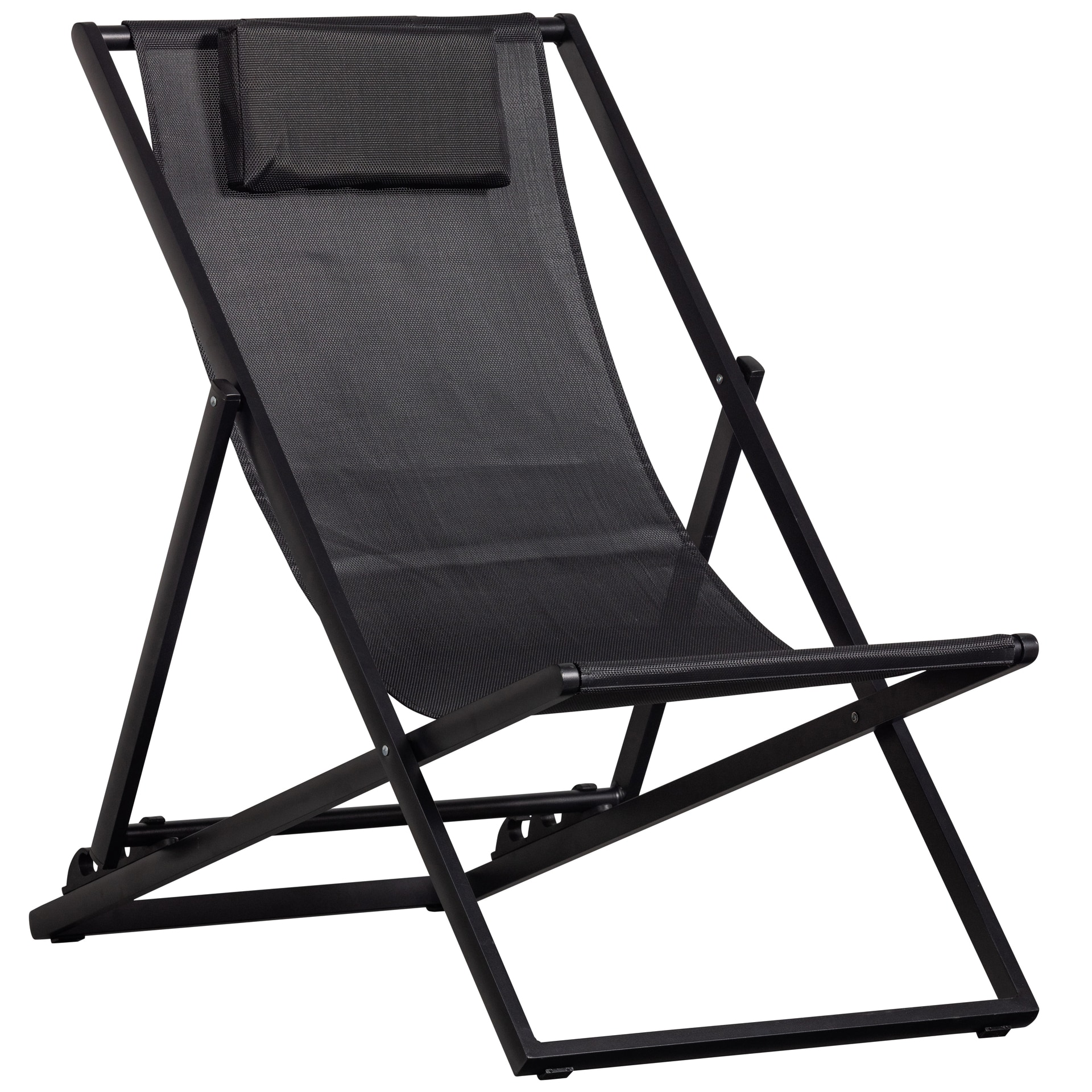 Strandstuhl ESPER schwarz