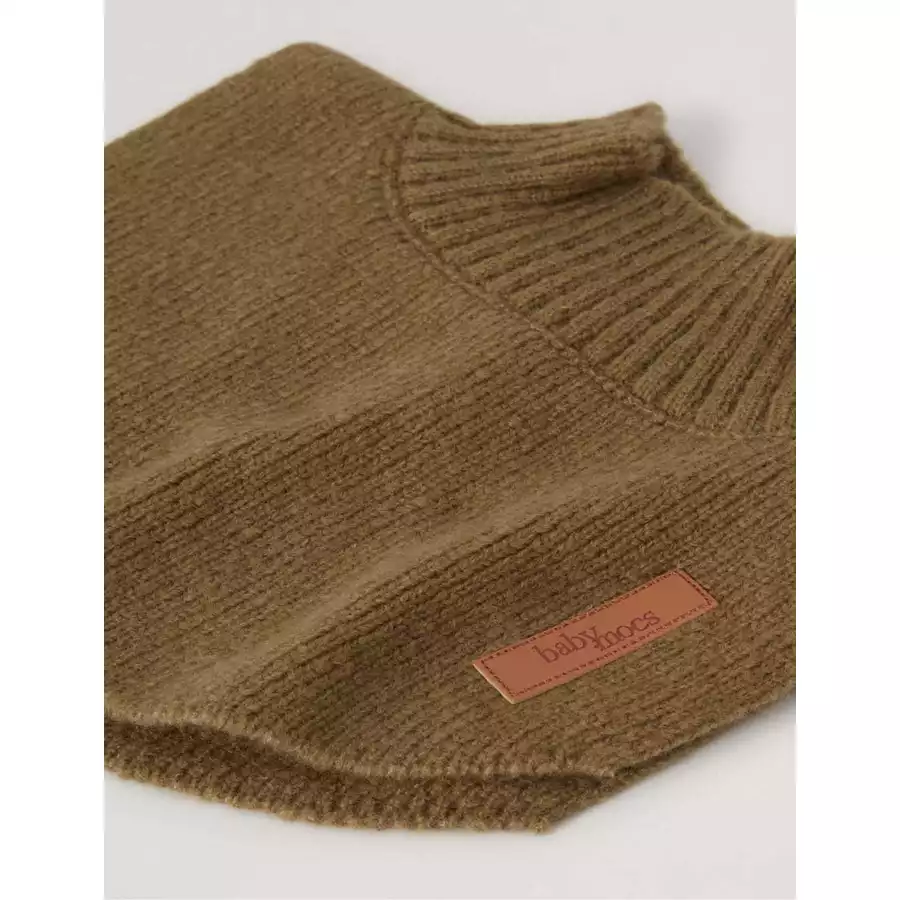 BabyMocs Schal Vegan dunkelbraun
