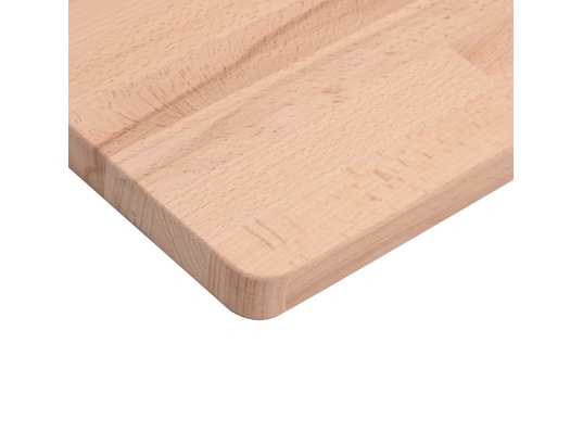 VIDAXL - Arrière de comptoir Comptoir de salle de bain 60x40x1,5 cm bois massif de hêtre