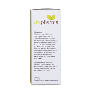 Unipharma Hoestdrank 2-in-1 met aarbeiensmaak 120ML