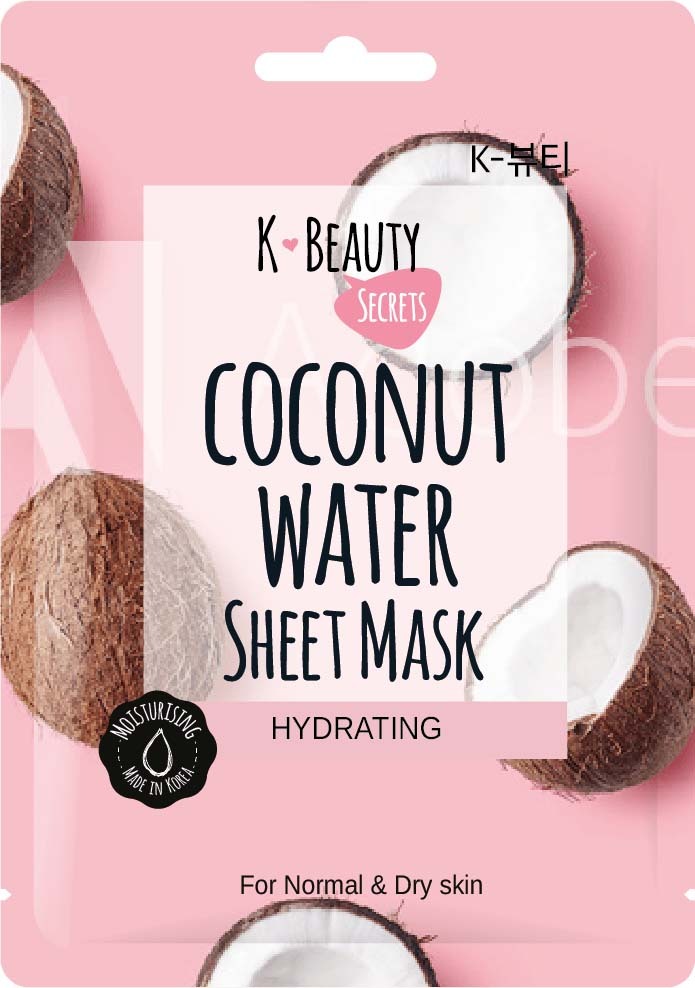K-Beauty Secrets Coconut Water Sheet Mask
