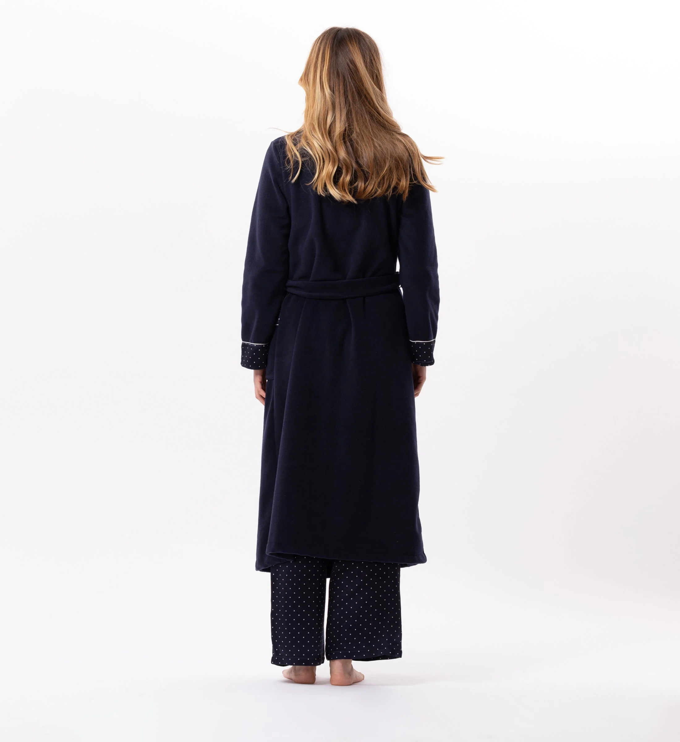 MOON 860 - Peignoir en polaire | Bleu