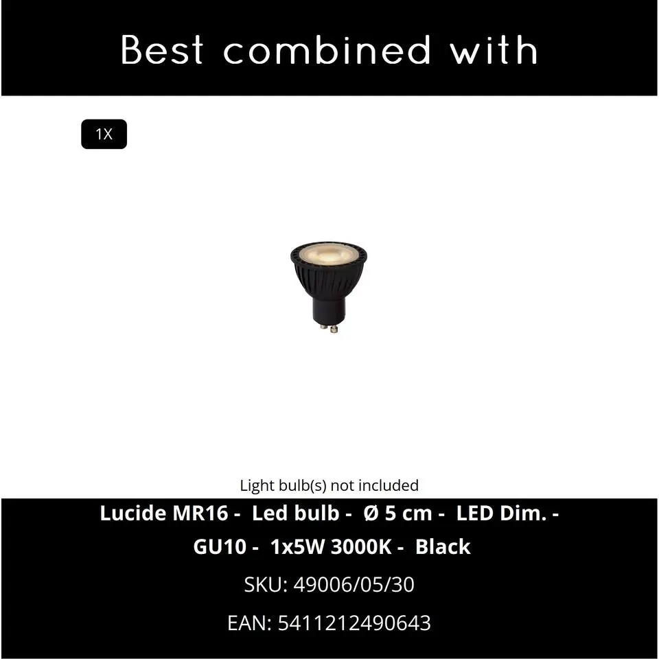 Lucide TAYLOR Tuinspot - Wit