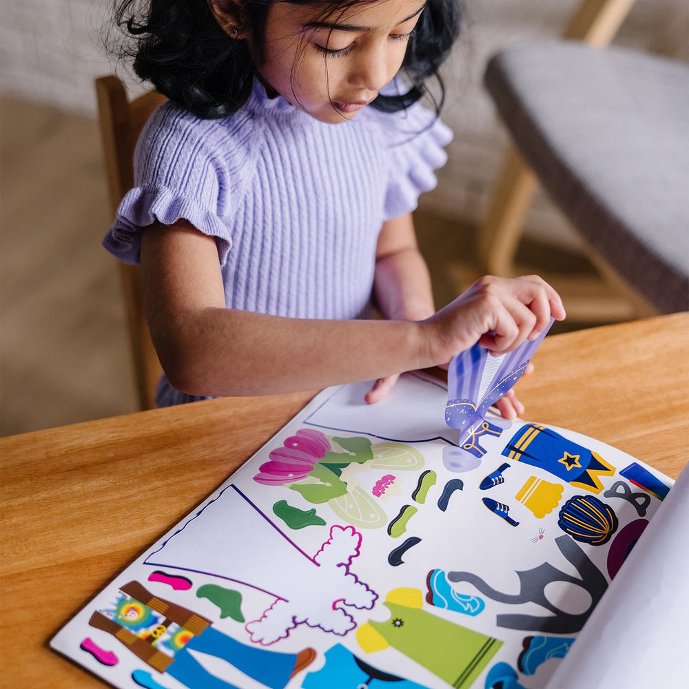 Køb Melissa & Doug Multifarvet Reusable Sticker Pad Dress-Up