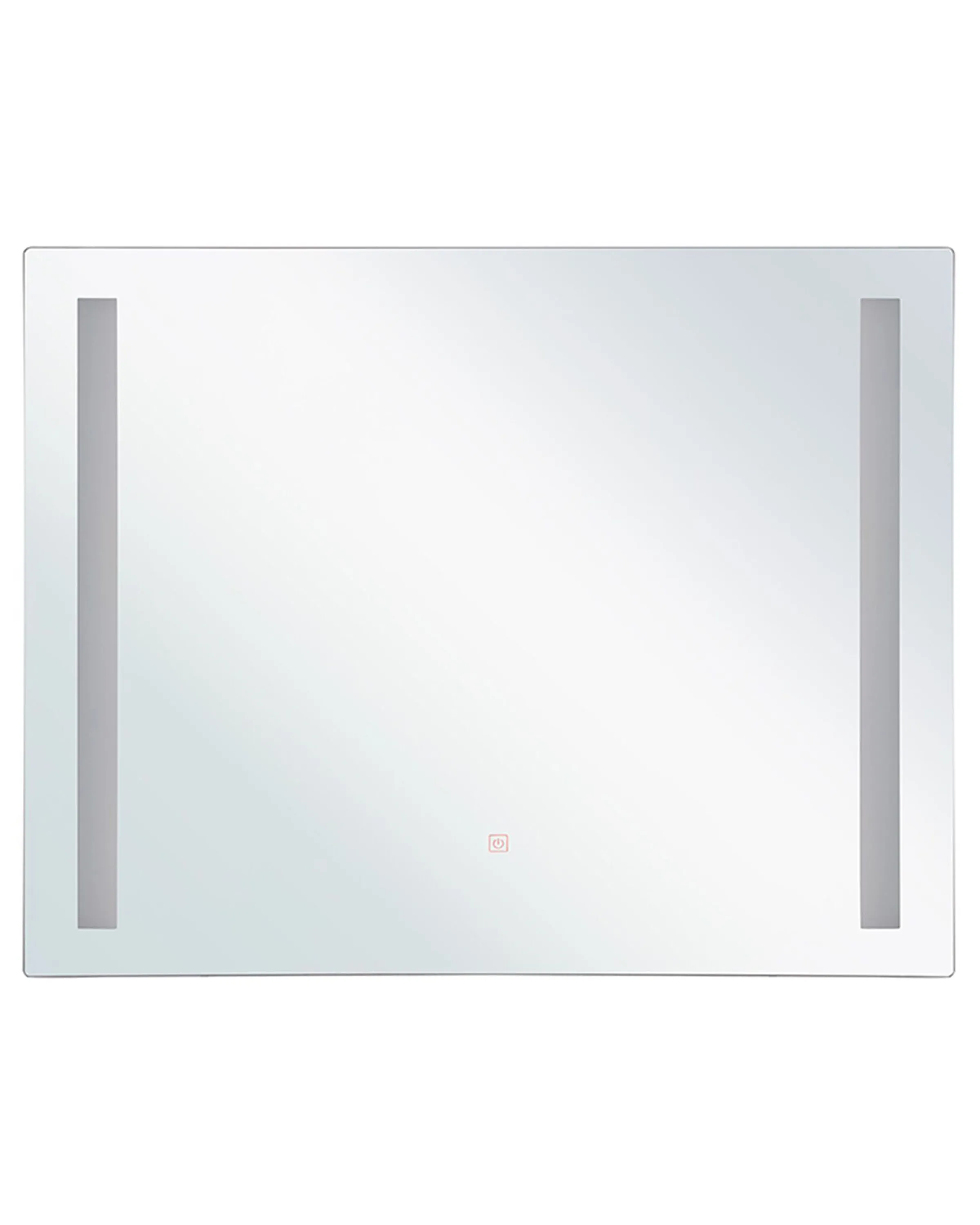 LED badkamerspiegel LIRAC 70 cm 60 cm Zilver