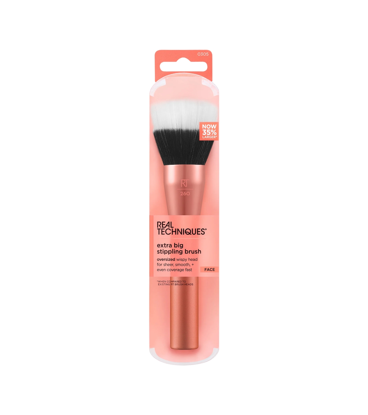 Real Techniques - Pincel de base Extra Big Stippling Brush - 260