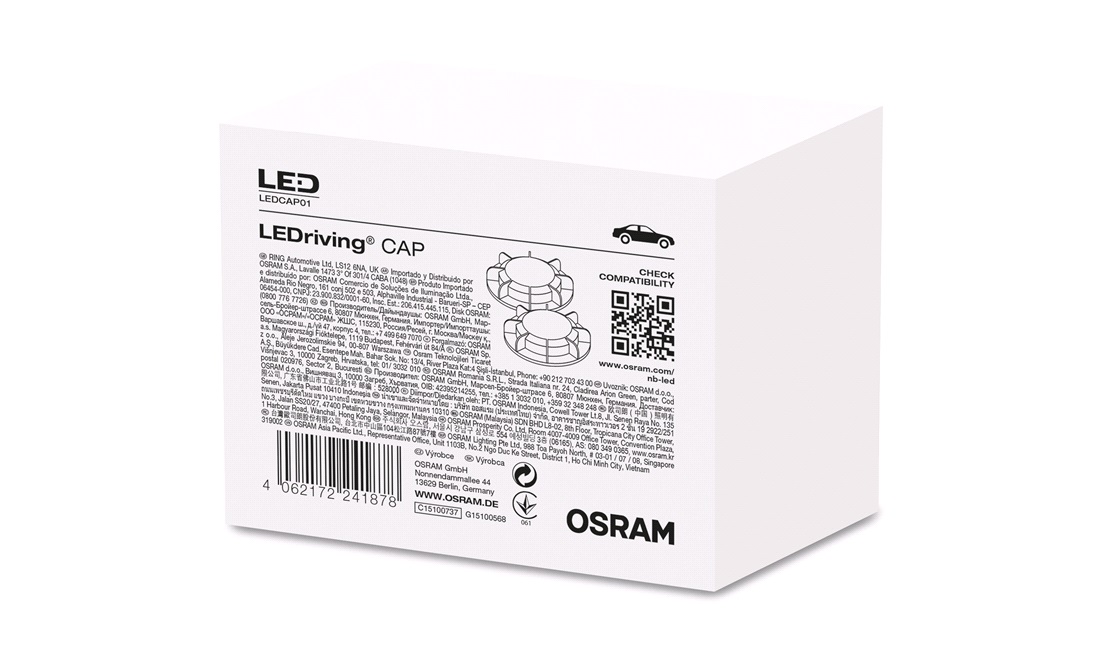 Dæksel LED NB - LEDCAP01 - (Osram)